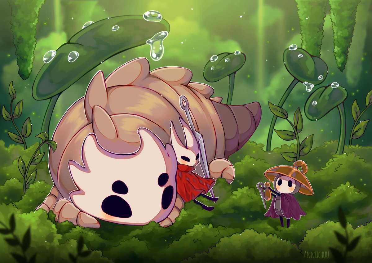 Anniichuu's tweet photo. My favourite little guys #silksong #hollowknight https://t.co/MizoGXUauH