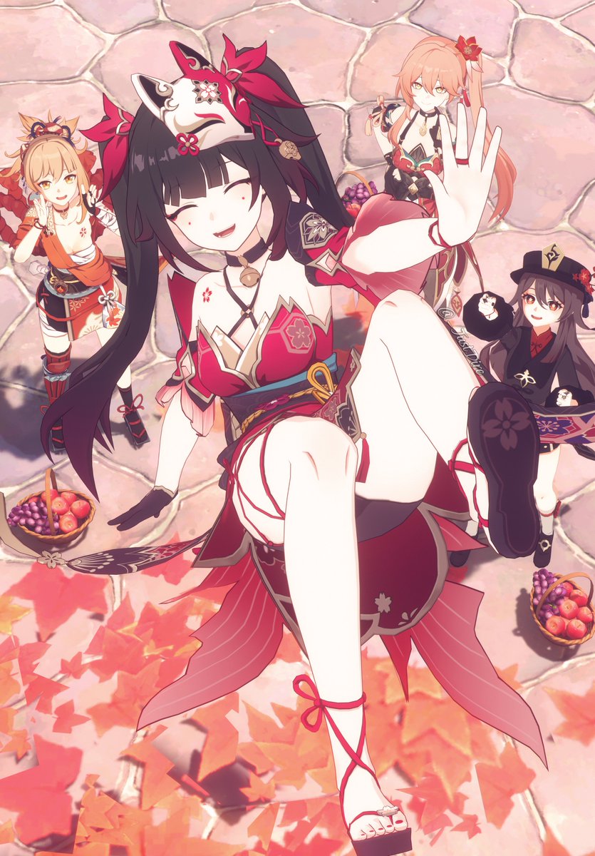 🎇🔥👻🎭
#yoimiya #guinaifen #hutao #sparkle #原神 #スターレイル