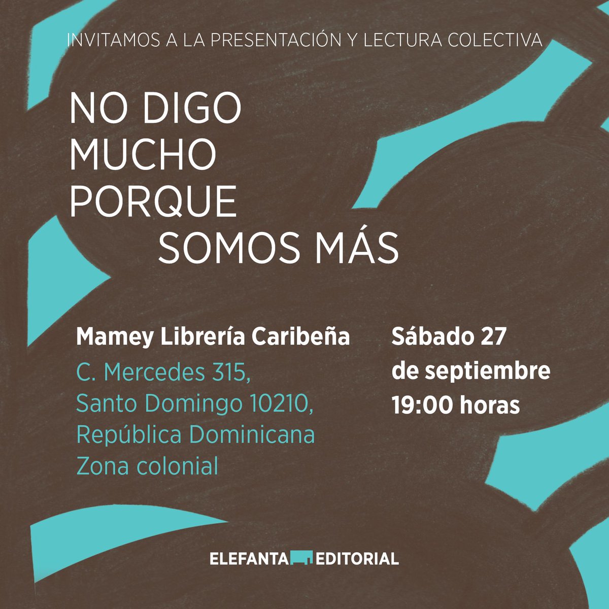Hoy presentamos en Santo Domingo esta hermosa antología de poesía puertorriqueña ♥️