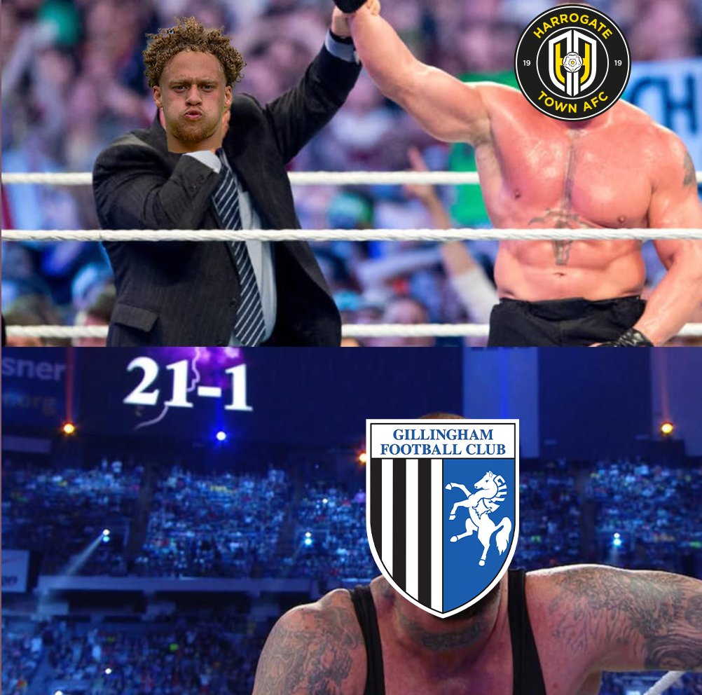 HarrogateTown's tweet image. The streak is over.