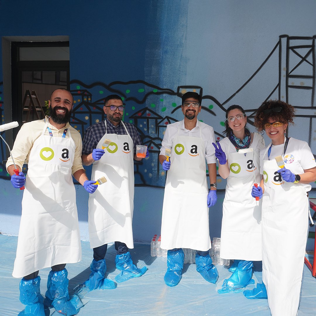 Proud to see Amazonians across Africa, Middle East and Turkey coming together to support education and sustainability in our communities this back-to-school season. From Jordan to Egypt, UAE to Saudi Arabia, South Africa to Turkey, our teams have volunteered their time and