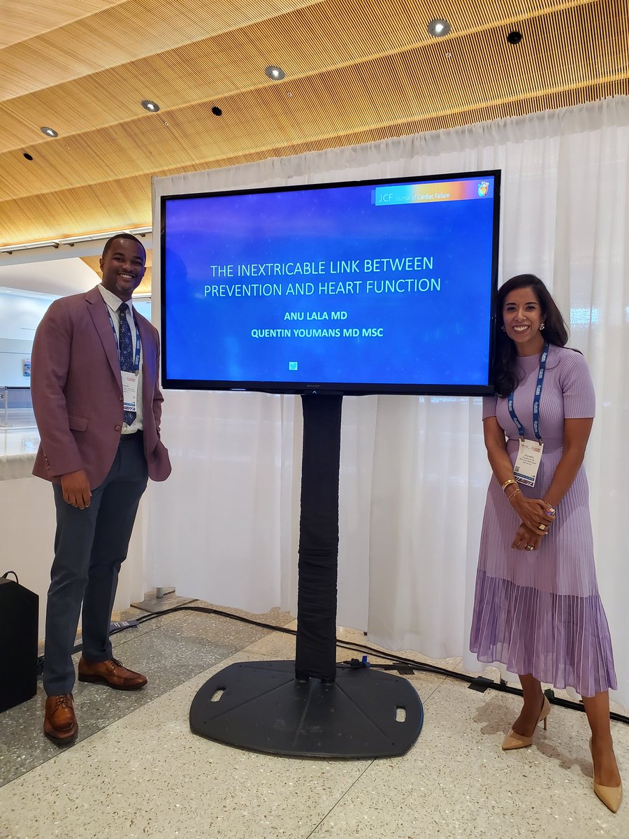 AshishCorrea's tweet image. About to start! Excited to see @dranulala and @QuentinYoumans talk about HF prevention. 

Come on over to JCF Central on Level 1. #HFSA2025

@robmentz @DrMarthaGulati @JCardFail 
#FunctionNotFailure
