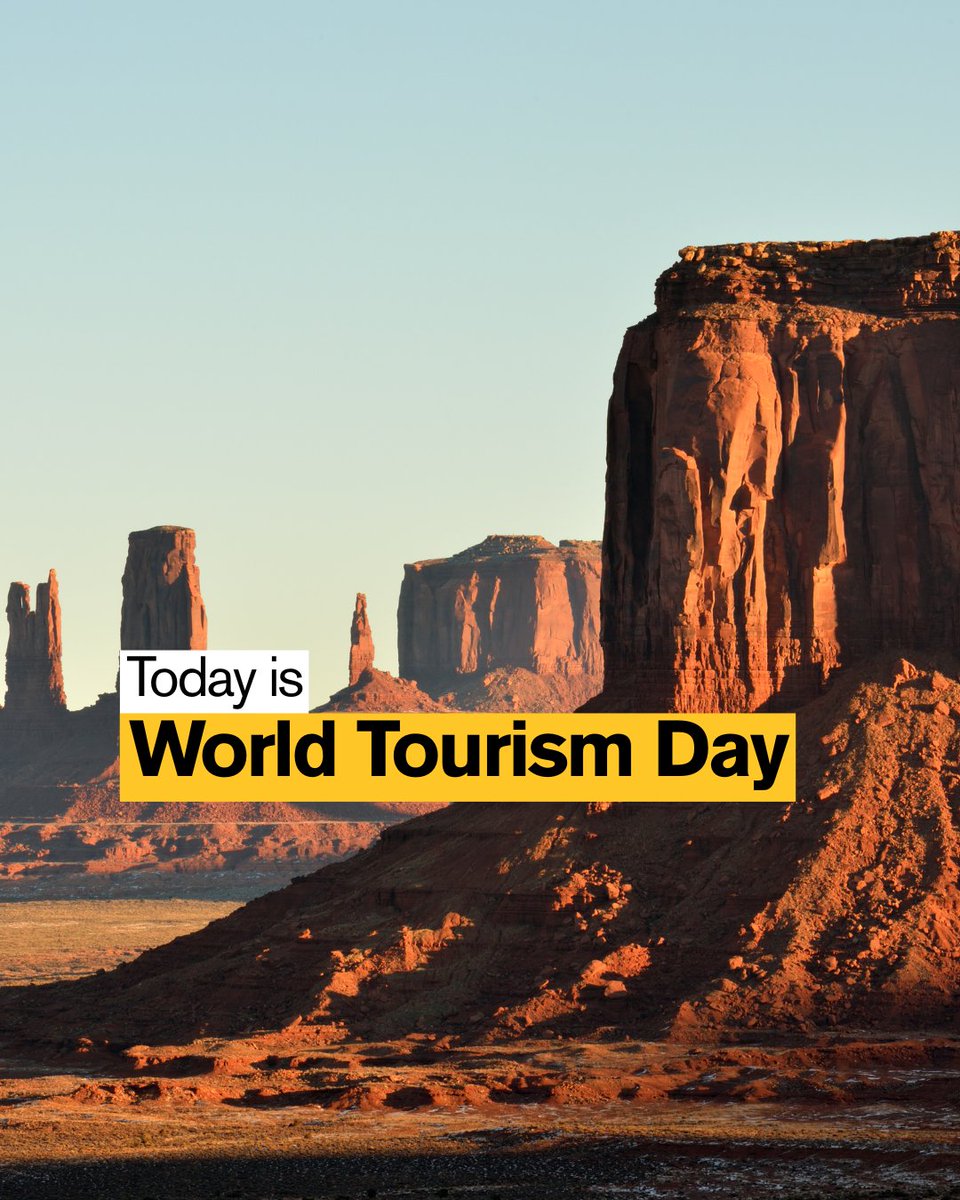 ASUCommunities's tweet image. Happy World Tourism Day! 🌍

Today we celebrate tourism’s power to connect communities, protect our planet and drive economic growth. Let’s champion inclusivity, innovation and eco-conscious travel. 🌱

#CommunityForGood #CRD #WorldTourismDay