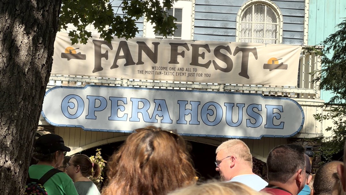 Hello from <a href="/SDCAttractions/">Silver Dollar City</a> where we are here for their first annual Fan Fest event!
