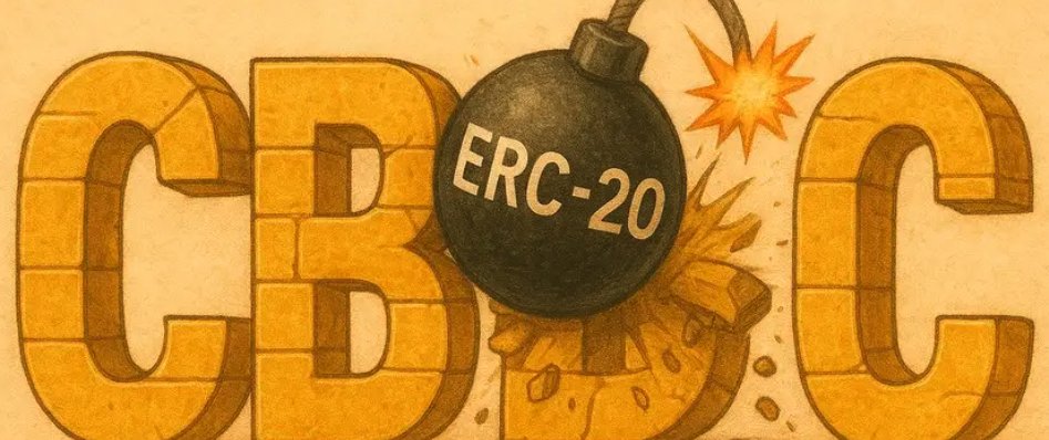 👀 CBDCs on ERC-20?

That’s like building a rocket with a rusty engine.

While we wait for Dex223 + ERC-223 to shine …

Governments are still picking outdated, unsafe standards for the future of money.

📖 Full read: blog.dex223.io/en/53bc18b6-a6…