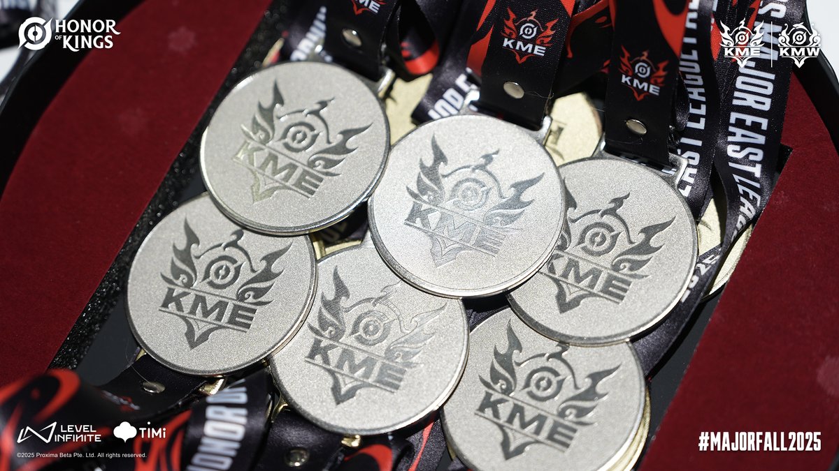 HoKEsports's tweet photo. 📸 From start to finish, every moment led here. A look into the BTS of #KMEFall25 Final! 👑
👉 Play Honor of Kings now!
🔗 https://t.co/VbmMam2Ggj
#25HOKMajor #KMEFall25 #KMWFall25 #PathToHonor #2025HOK #HonorOfKings #HOKEsports https://t.co/dZ8lD6e2tP