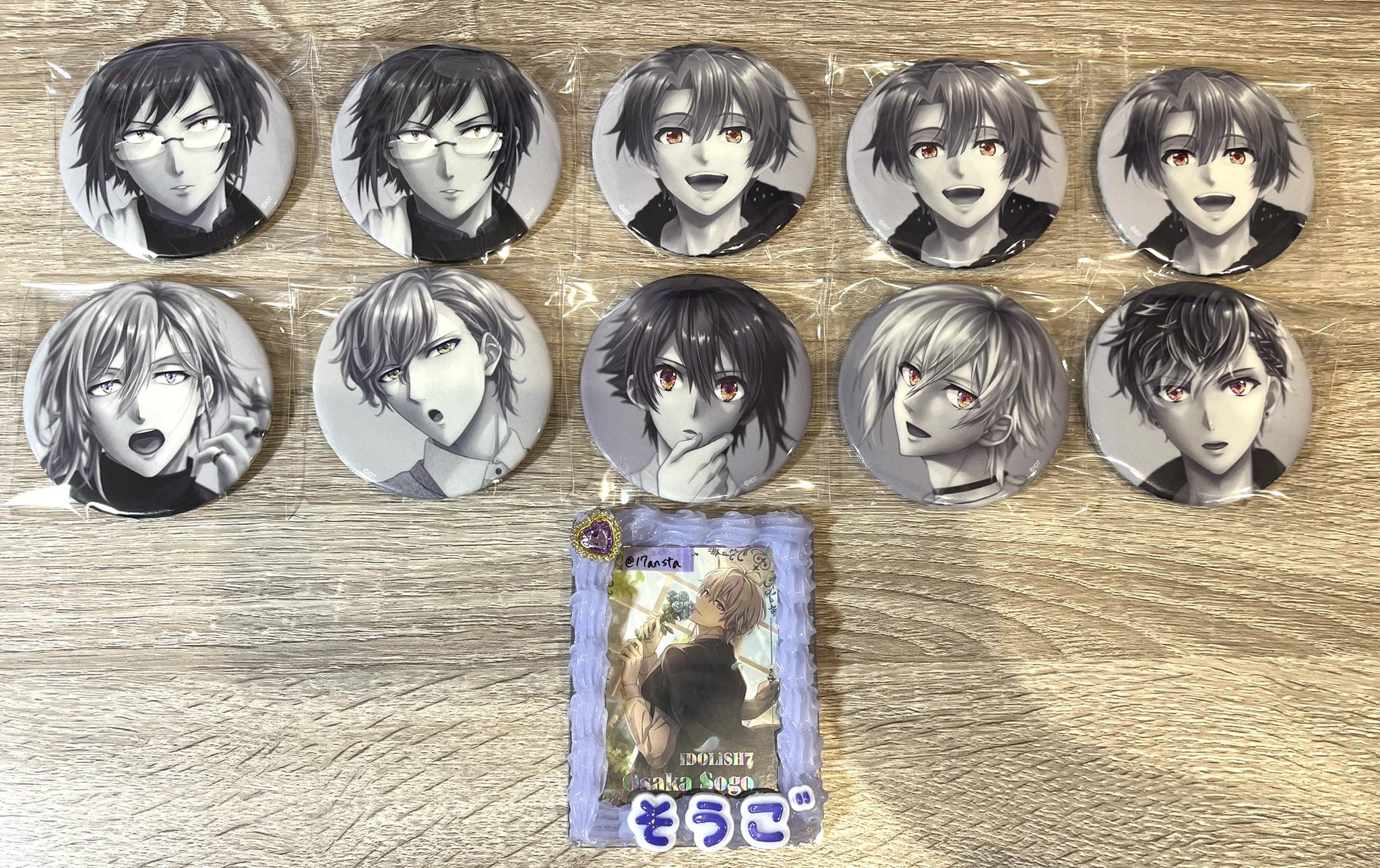アイナナ 12 SONGS GIFT 缶バッジ 三月 みなっくま🧸 on X: 