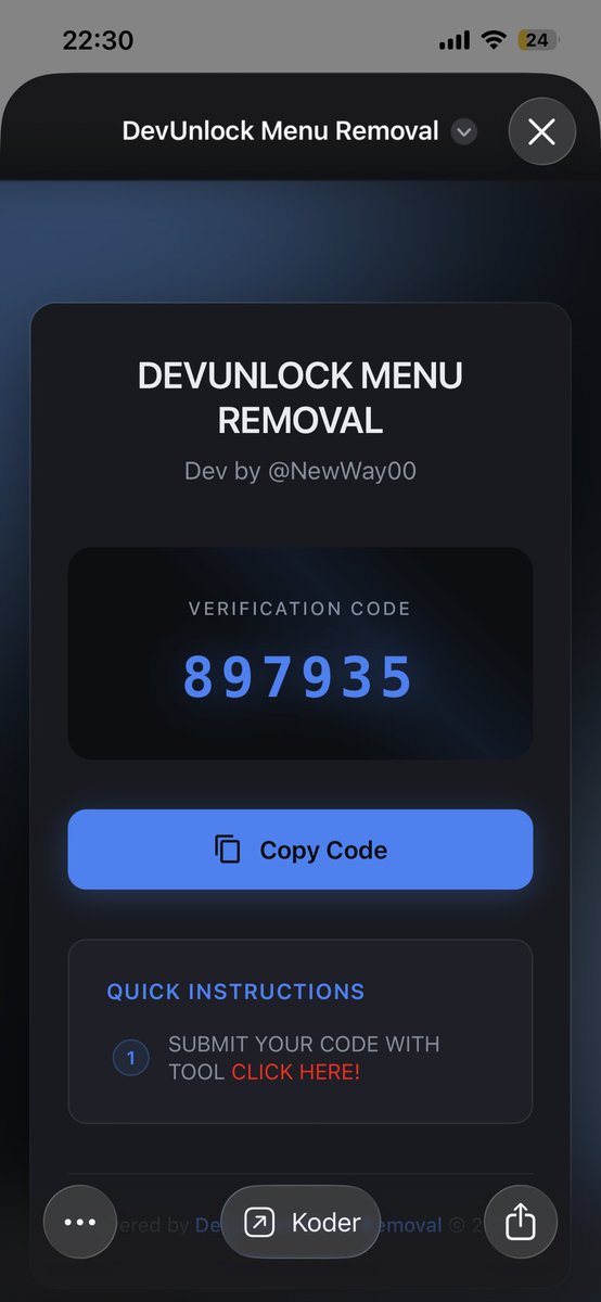 devunlock's tweet photo. Open Menu Source Code For Sell 🔥 

Easy and Instantly 🔥
No need any tools or laptop/Pc 

Just need your iPhone 📱 

If anyone wants monthly / unlimited rent bot

Or if you need your own Open Menu bot + site

Contact us https://t.co/Z9NaZ7Tgae