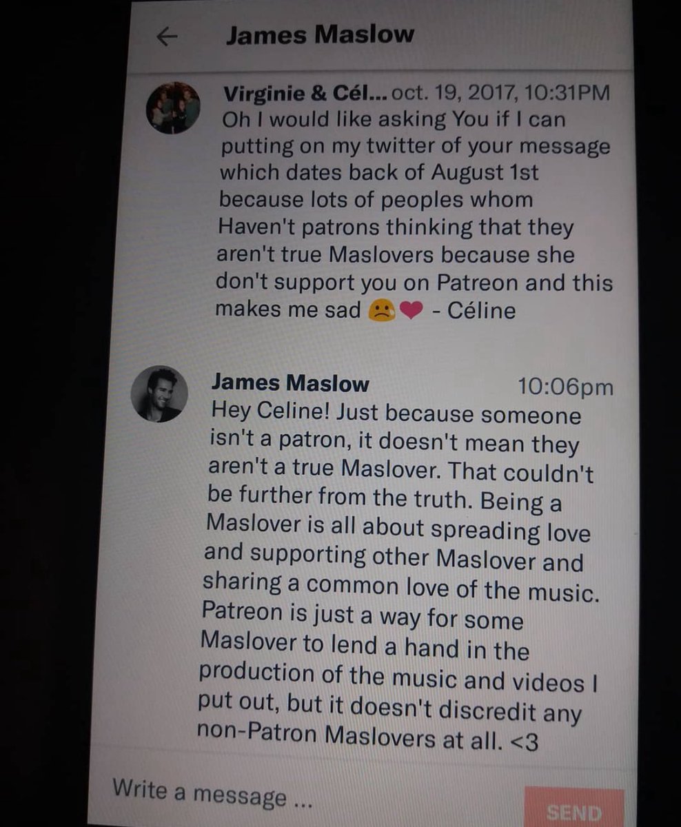 It’s such a LONGTIME ago. Dont judge me i was only 18 so I was like a baby I didn’t knew how to say that 🤣

So here is one of my favorites, another one was on that too but I cant find the message at all 🥺
But here is a little reminder to you all ❤️