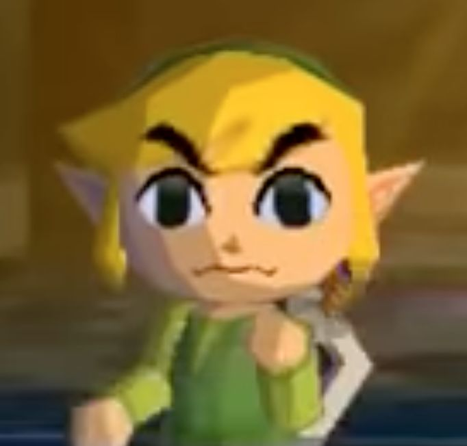 low-poly Link from spirit tracks is so squishable