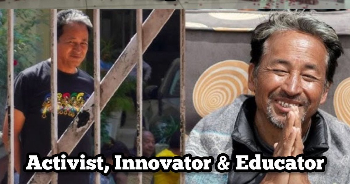 RKDAS40386466's tweet image. पहले की सरकार...तुम अच्छे कार्य करो, हम तुम्हारी मदद करेंगे।
आज की सरकार...तुम अच्छे कार्य करोगे तो गलत इल्ज़ाम लगाकर तुम्हें जेल में रख देंगे.
#supportsonamwangchuk 
#supportdemocracy