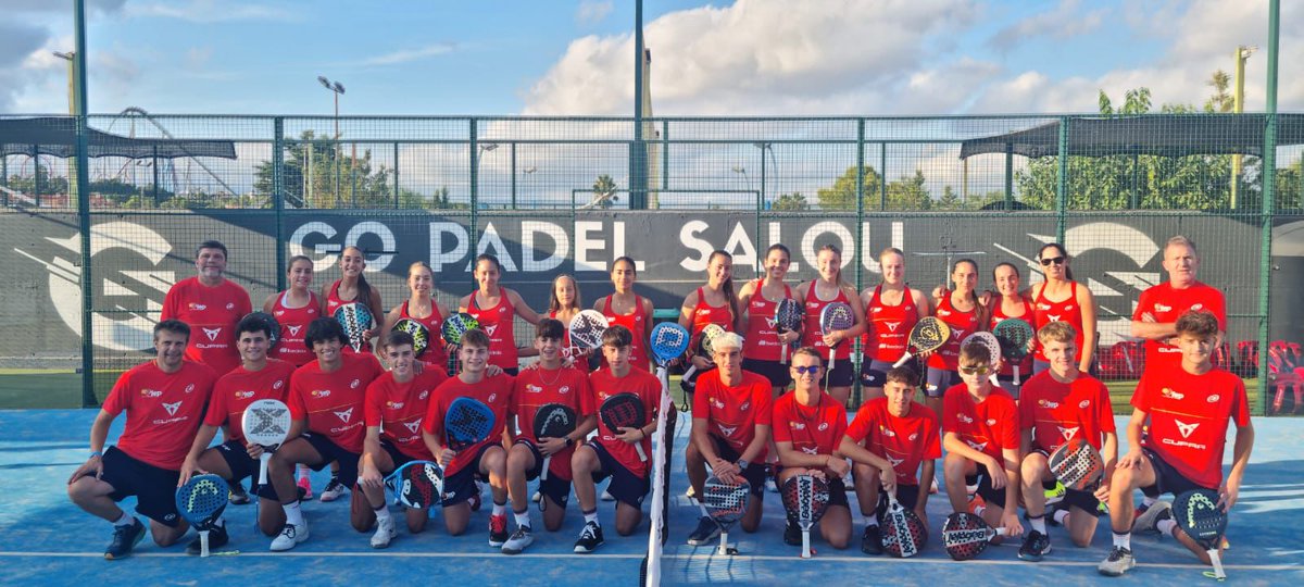 🏆Fip Junior World Cup 
Nuestra selección ya está en Reus! <a href="/padelfip/">FIP - International Padel Federation</a>
Mañana, acto inaugural y el lunes empieza la competición. 
Vamos España 🇪🇦 💪