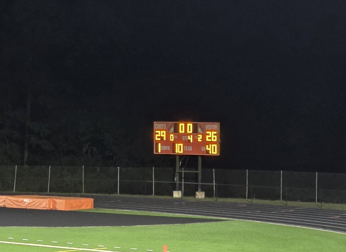 The men over <a href="/MonacanChiefsFB/">Monacan Chiefs Football</a> made it a crazy night &amp; got that DUB!! Proud of the Coaches &amp; Team for never giving up &amp; continually getting better!!