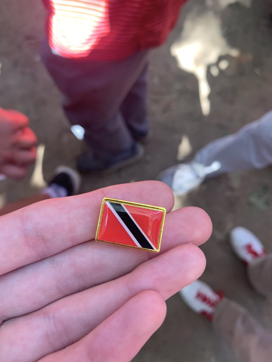 Sam_Hutchens_'s tweet image. The flag of Trinidad and Tobago is all over The Grove today. 

Ole Miss vs. LSU at 2:30.