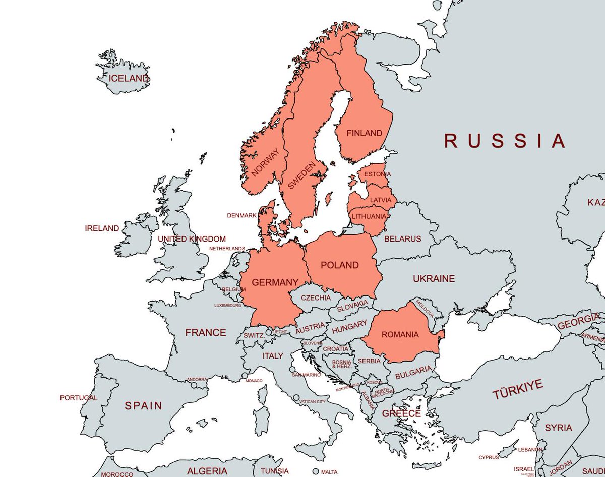 Gerashchenko_en's tweet image. I've put together a timeline of incursions into the airspace of European countries in recent months. Honestly, when it's all in one place, that looks very worrying.
Please let me know if I've missed any incursions.

◾️Poland
🔹August 20: a Russian drone exploded over Lublin…