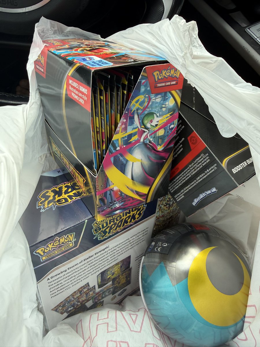 TrilogyCardV's tweet image. Only $150 at my local shop with the wrapper off. Can’t wait to start digging into these!! #PokemonTCG #megaevolution