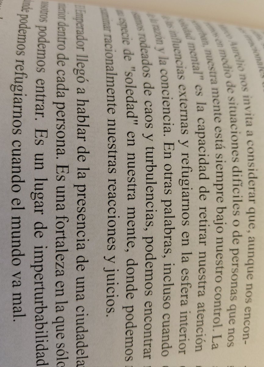 ...para superar los momentos difíciles que nos presenta la vida. Marco Aurelio