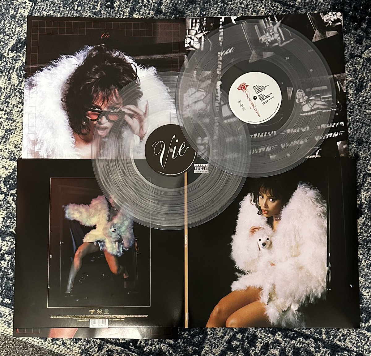 explaindojacat's tweet image. My vinyl just arrived but without the record player… .@DojaCat Hello?? what am i supposed to do with this😭😭 .@RCARecords help