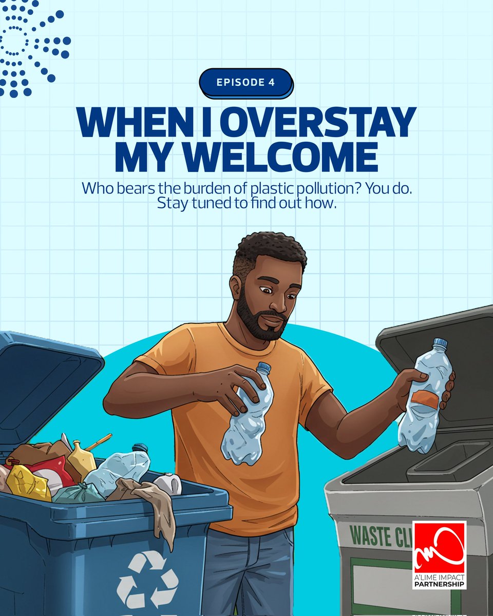 Alimeimpact's tweet image. When I Overstay My Welcome
Who bears the burden of plastic pollution? You do.
Stay tuned to find out how.

#ClimateWeek 
#ClimateAction 
#PlasticNG
#UN
#DocumentarySeries