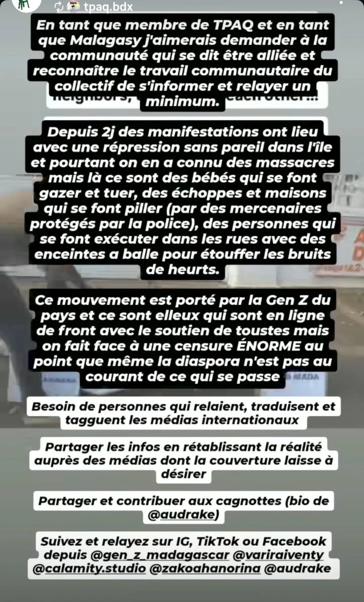 anih07's tweet photo. The reality
#Madagascar #MadagascarGenZ https://t.co/L7CUKMbEpU