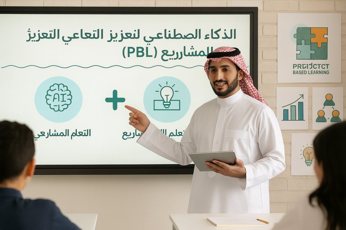 halshareif's tweet image. 🧠 الذكاء الاصطناعي لتعزيز التعلم القائم على المشاريع (PBL)
موقع تفاعلي يهدف إلى دعم المعلمين وتمكينهم من توظيف تقنيات الذكاء الاصطناعي في مراحل التعلم القائم على المشاريع بطرق منهجية وفعّالة.

🔗 digital-skills.my.canva.site/ai4pbl

#الذكاء_الاصطناعي #PBL #التعلم_القائم_على_المشاريع