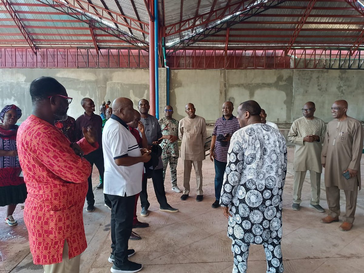 FoursquareNigr's tweet image. Yesterday, our Father in the Lord, Rev. Dr. Sam Aboyeji, together with other esteemed board members of the Foursquare Gospel Church in Nigeria, visited the auditorium extension at Foursquare Camp, Ajebo. We are delighted to announce that the work is now completed and ready—