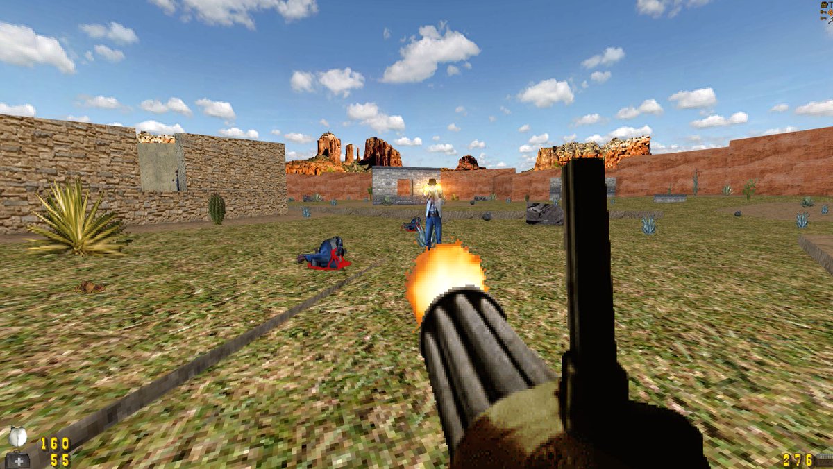 💥Unforgiven!  The Wanted 3D demo is now live on Steam. Download it and deliver justice your way.
store.steampowered.com/app/3862850
#indiegame #boomershooter #FPS #gameDev #gzdoom