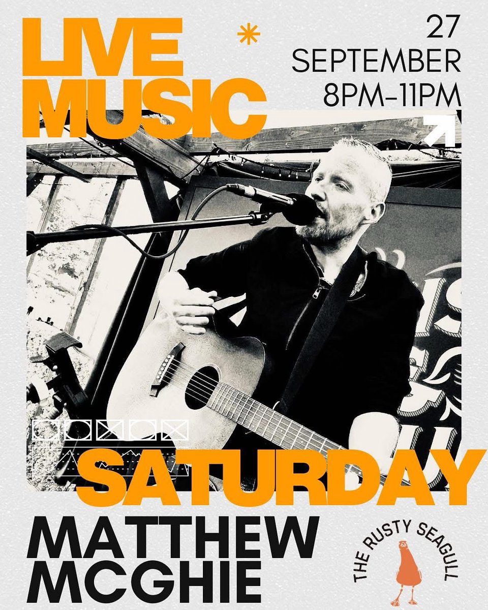 Live at The Rusty Seagull in Portobello  tonight. Will be live from 8pm

M M 🎸x 

Beautifulchaosrecords
KBMpromotions