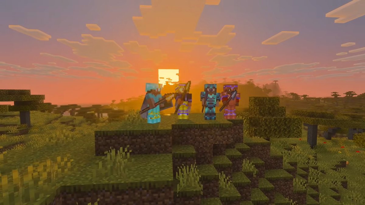 abc_kuma1025's tweet image. 今回発表された、Minecraftの次期アップデート(Mounts of Mayhem)のまとめ：
・オウムガイ(フグを使って飼いならし、水中呼吸付きで水中移動できる)
・ゾンビオウムガイ(敵対Mobで、ドラウンドが上に乗ることも)
・槍(移動速度が速いほど大ダメージ)
・ゾンビホース
#Minecraft
#MinecraftLIVE