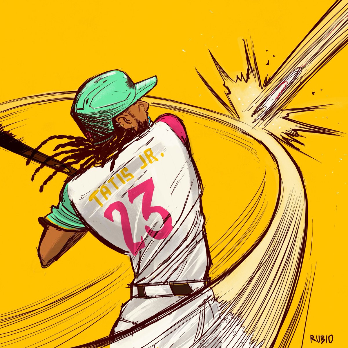 Bobby_Rubio's tweet image. FERNANDO TATIS JR.
Bringing back SLAM DIEGO!

Just in time for October!

@Padres #Friarfaithful
LET’S GO SAN DIEGO!
✊🏾✊✊🏾✊