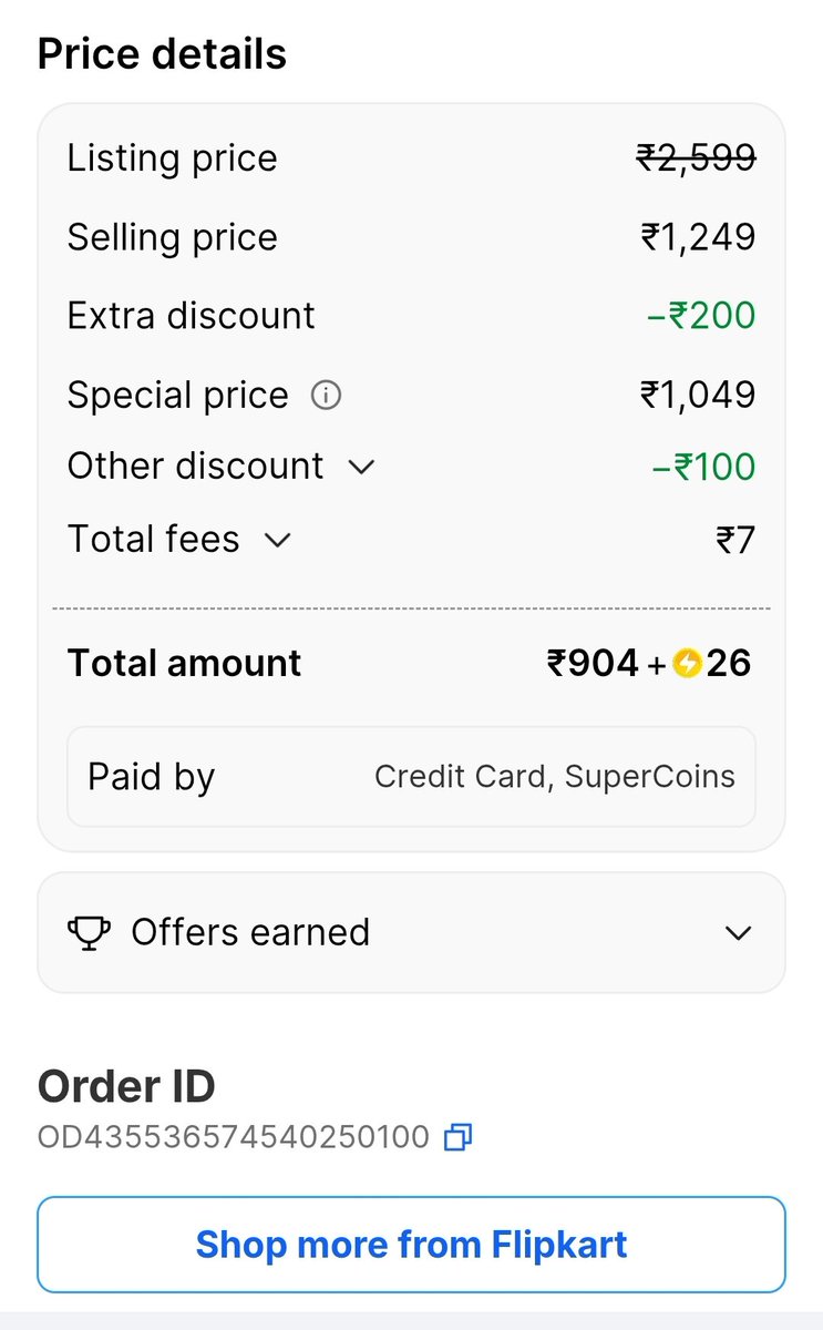 pradnyaboob's tweet photo. @flipkartsupport I have placed two order on Flipkart and flipkart cancelled my order . Refund was not received order details are below https://t.co/82Q0CSd6aY