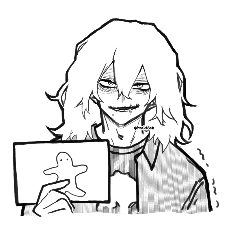 hrak18eh's tweet image. 「This... haha... this is Spinner.」
#MHA #Shigaraki
