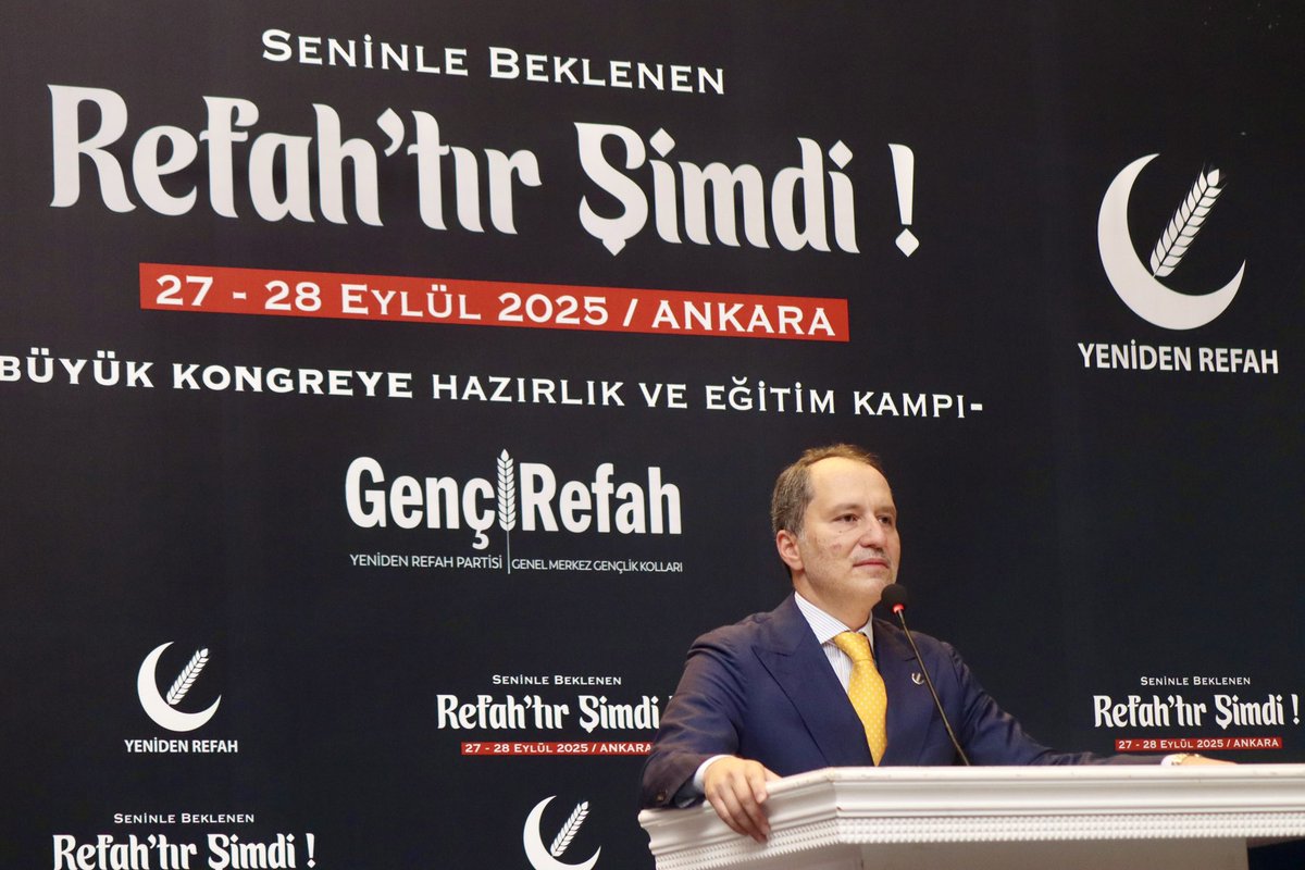Genel Başkanımız Dr. Fatih Erbakan’ın katılımlarıyla gençlik kollarımız tarafından düzenlenen Büyük Kongreye Hazırlık ve Eğitim Kampı’na katılım sağladık.

Milli Gençlik, azimle ve kararlılıkla büyük kongreye hazırlanıyor!