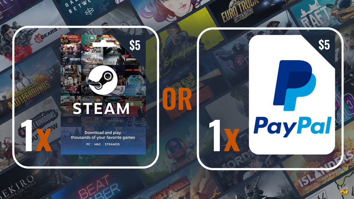 💵🎁 $5 MONEY GIVEAWAY 🎁💵

Loot:
🔸 1x $5 Steam Wallet Gift Card OR via PayPal

How to Participate:
✅ Follow <a href="/Loot4All/">Loot4All - First Level Loot</a>
👥 Tag a Friend
🔁 Repost

🗓️ Ends 10/1/2025
#Giveaway #SteamWallet #FreeSteam #Steam #GiveawayAlert #money #cash #PayPal