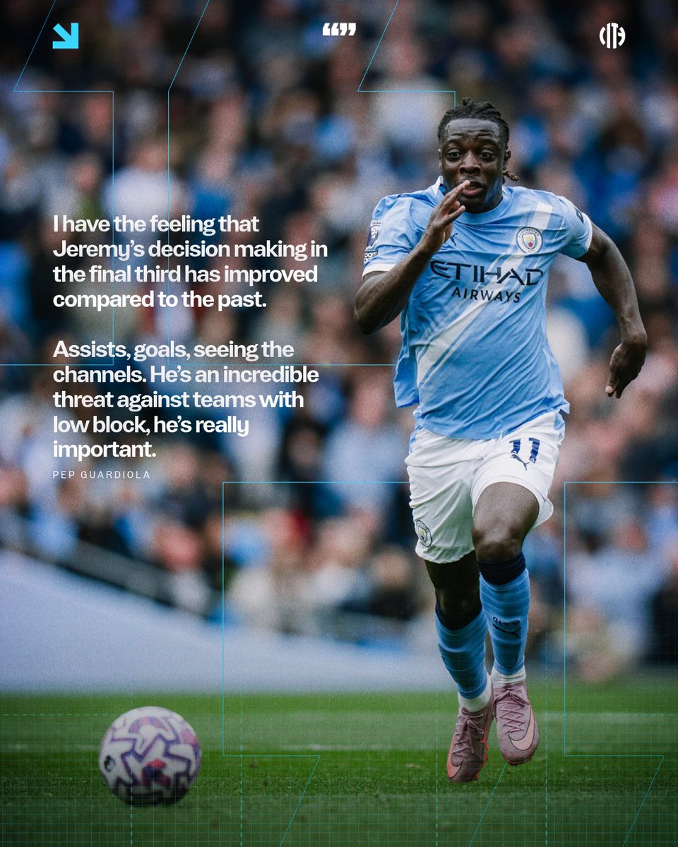 ManCity's tweet image. Pep speaks about Doku's impact 💬