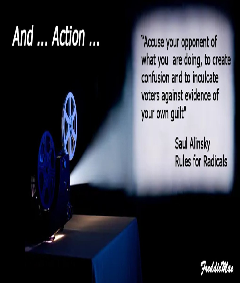 PapaChico67's tweet image. So you have now proven what Saul Alinsky was preaching.