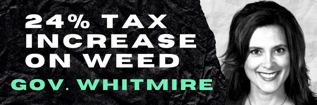 Tuesday, 9am Lansing capital. <a href="/GovWhitmer/">Governor Gretchen Whitmer</a> wants to tax our cannabis an additional 24%. Call your local senators today.