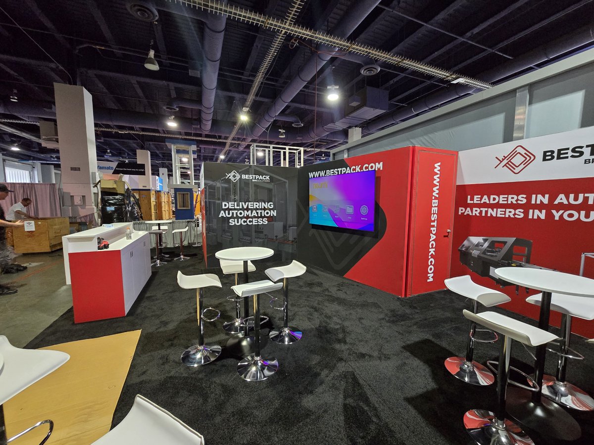 Here is a sneak peek of what you will see if you swing by the booth at the Pack Expo.📍 Booth # SL-13032 📅Sept 29–Oct 1 📌 Las Vegas Convention Center 
#bestpack #bpxsolutions #PACKExpo2025 #automationsolutions #manufacturing #automation #packexpo