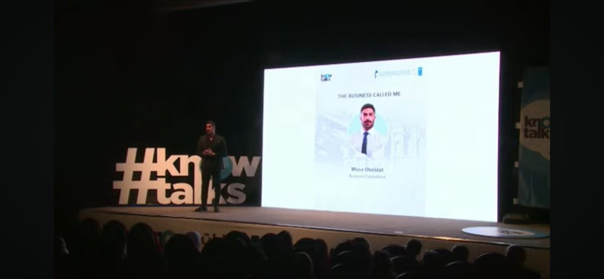 knowledge4All1's tweet image. 💡 What if YOU were the CEO of your own life?
In his #KnowTalks session ‘The Business Called Me’, Musa Obeidat explores how strategy isn’t just for corporations. It’s the secret to managing our time, energy &amp;amp; goals.

#StrategyForLife