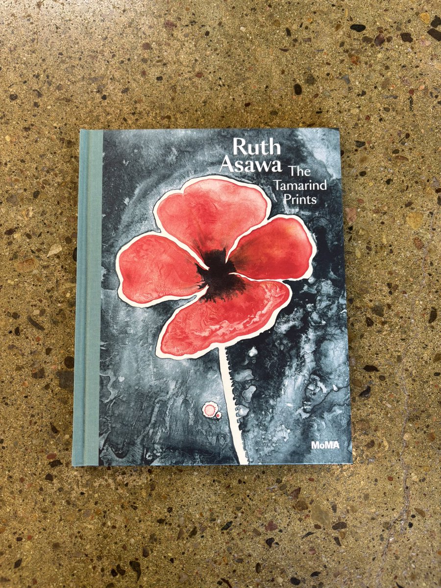 HMC_art's tweet photo. I am beyond excited to share that my research has been published in the Museum of Modern Art's new book, Ruth Asawa: Tamarind Prints, where I’m proudly credited in the acknowledgments! https://t.co/pNjNYrur42