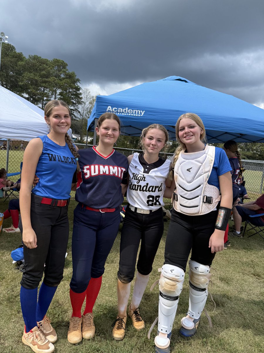 Love seeing our girls working hard and continuing to get better. Bay, Taryn, Leah, and Taylor playing in Cleveland today.