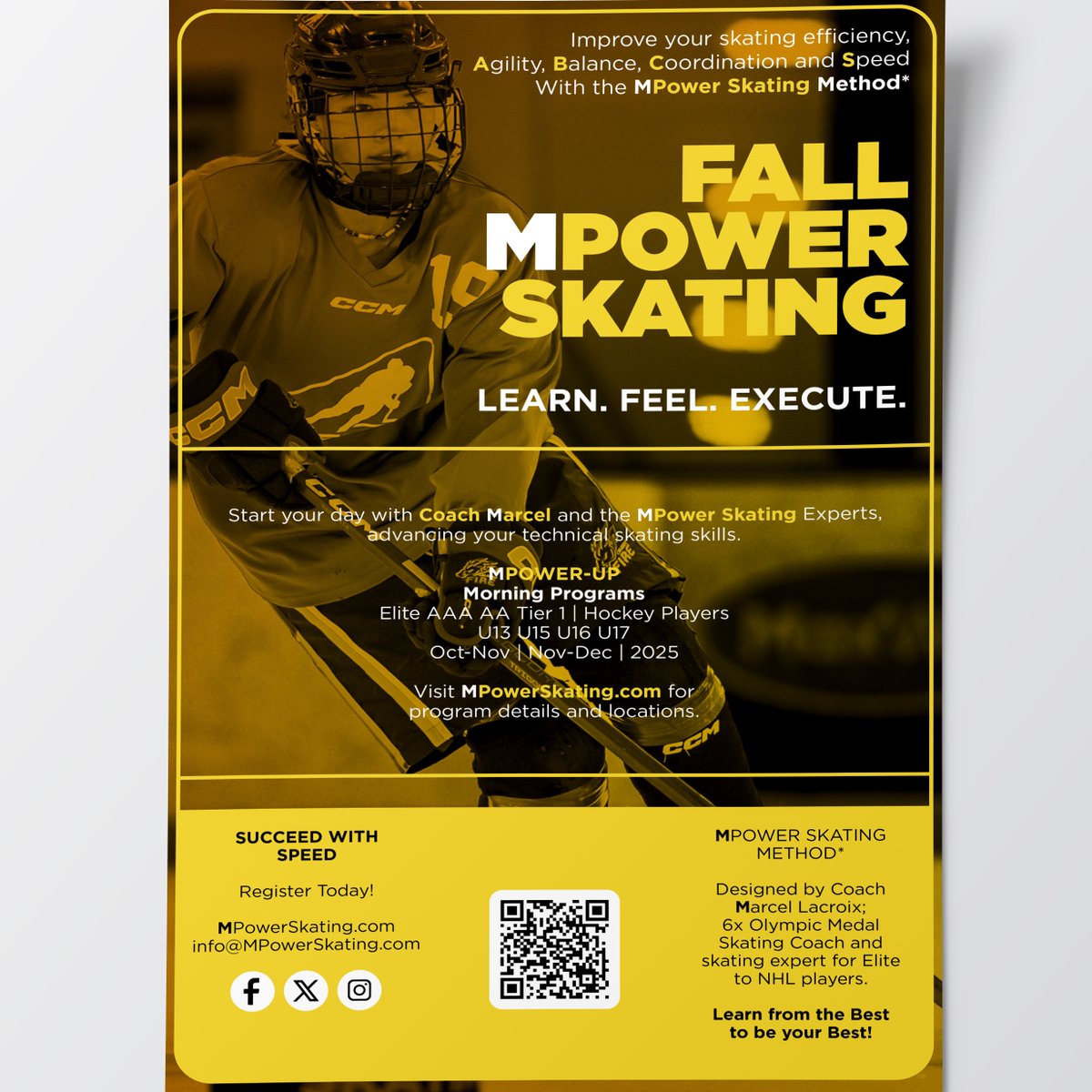 MPowerSkating's tweet photo. MPOWER-UP | FALL 2025 | Oct-Nov | Nov-Dec
Inviting Elite AAA AA Tier 1 | U13 U15 U16 U17 Hockey Players to Register Today!

Skate into Your Best Season Ever with MPower Skating.
Wake-Up. Lace-Up. MPower-Up

Visit https://t.co/Ly8YnGWONU to Register!

#AEHL #AFHL #HockeyCalgary https://t.co/udDwLPRRfb