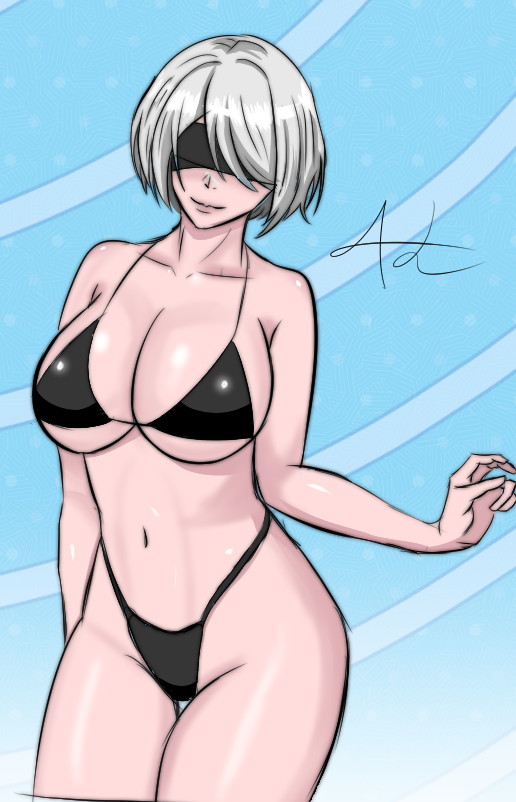 AlexMatt9001's tweet photo. 2B Fanart Nier: Automata https://t.co/igc48v7A6q