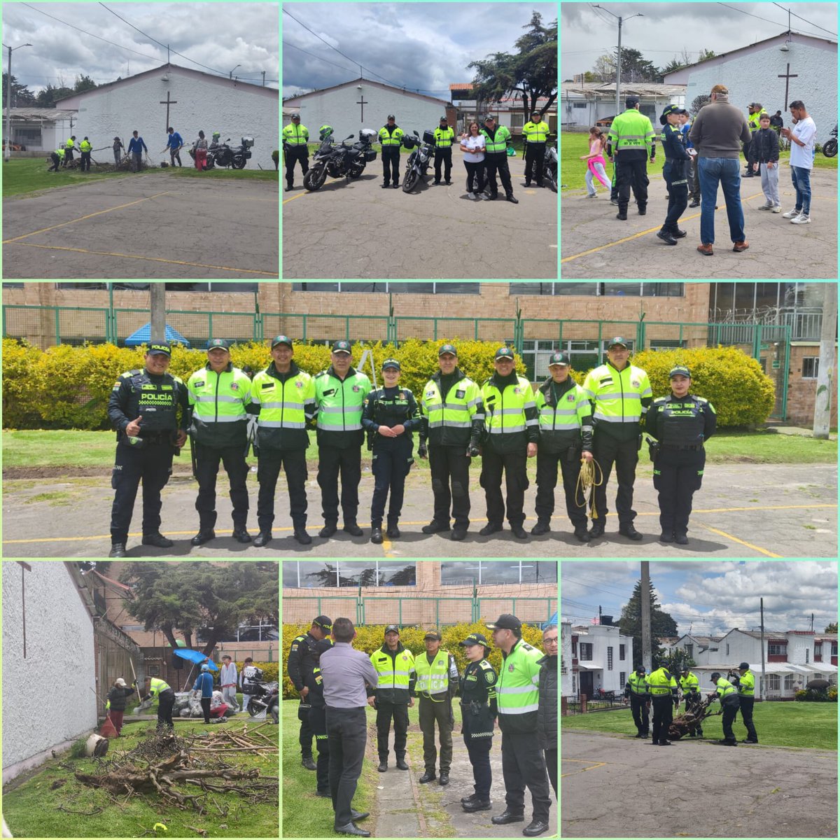 #Apoyo84 #GrupoOperativo

#Bogotá | Pusimos nuestro granito de arena durante la jornada de embellecimiento del parque #ElMorisco de #ENGATIVÁ, trabajo en conjunto con nuestra policía, la comunidad y la junta de acción comunal.

¡El trabajo en equipo da resultados positivos! 😌