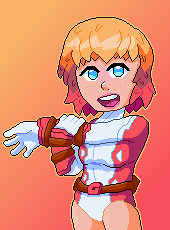 LuminexG's tweet image. I drew my favorite characters doing those poses
Gotta say this was fun! 

'Pose for the camera'
'WE CAUGHT A FISH!!'

#grunty #madnesscombat #grunt #amongy #crewmate #amongus #gruntyamongy #pixelart #aseprite #ドット絵 #gwenpool #gwendolynpoole #art #Marvel