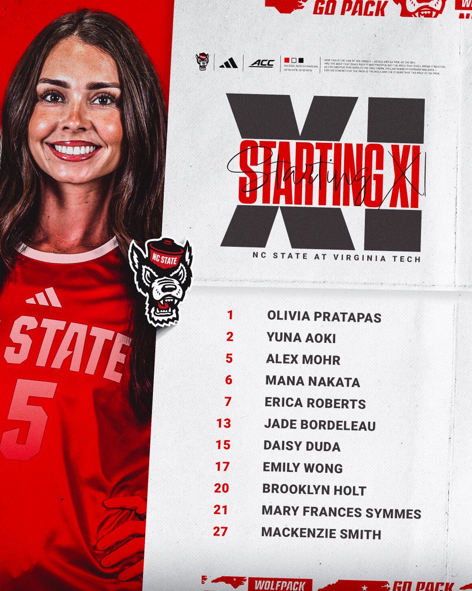 Starters from Blacksburg!

📺 watch on ACCNX!