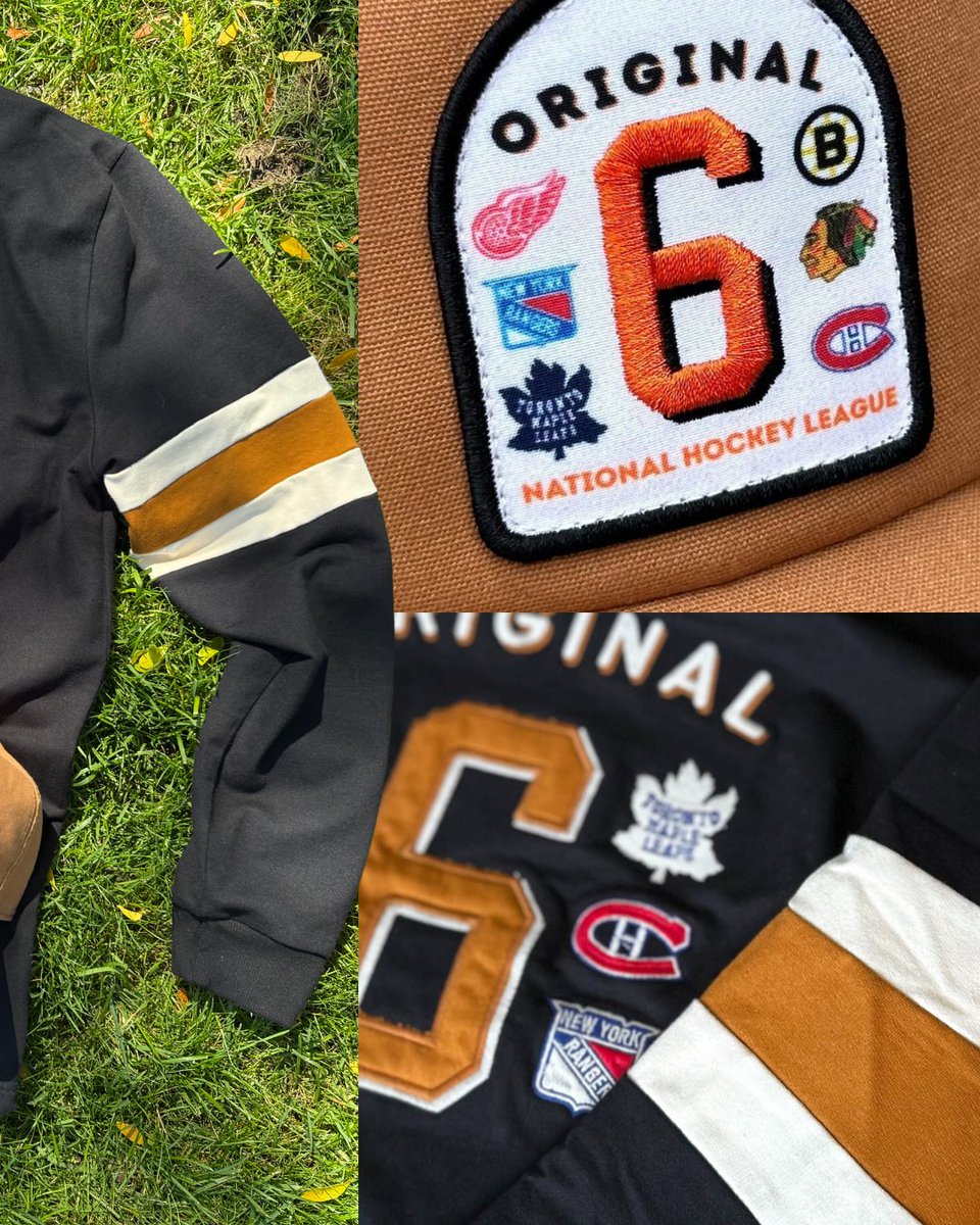 Your new favourite Fall pairing — our exclusive “Blake” washed canvas hat and “Foster” long sleeve! 🍂🏒

Carry the legacy of #OriginalSix wherever you go; timeless style rooted in hockey history. #NHL