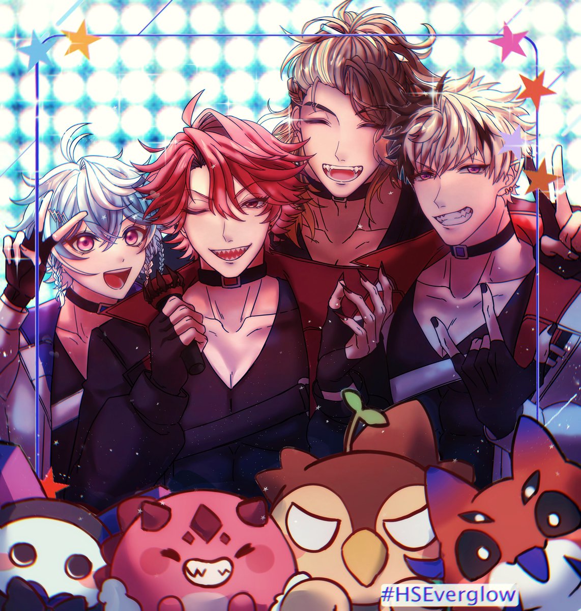 gojirajirisu's tweet image. Are you ready!?🌟
#HSEverglow