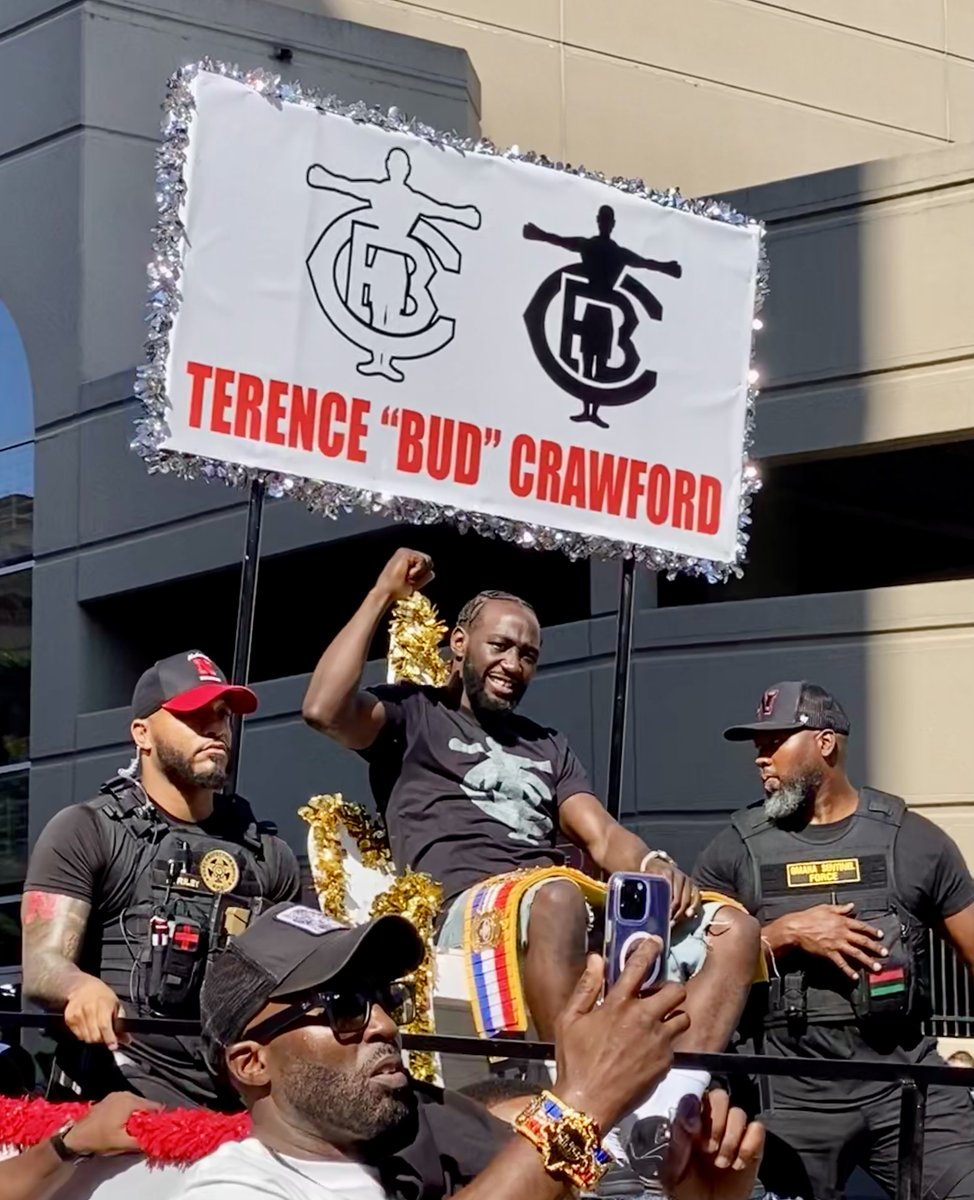 Terence “Bud” Crawford isn’t just the best fighter of this era — he’s one of the best men. Genuine, relentless, and true to his roots. 🙌 Omaha is lucky to call him ours. What an honor to celebrate his victory &amp; parade! 🥊 #TerenceCrawford #OmahaHero #OmahaChamp
