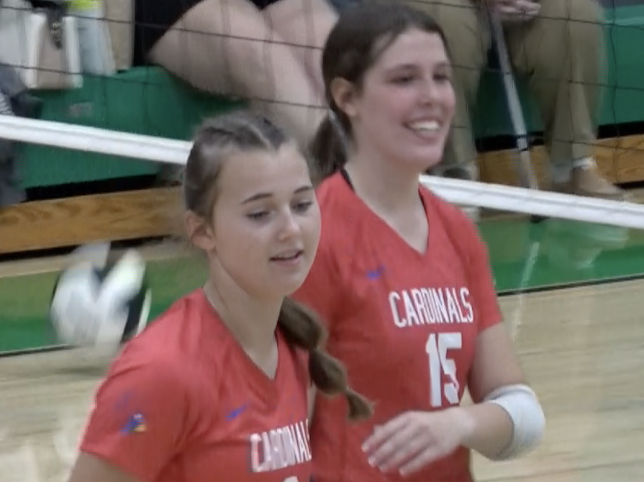Channel1450com's tweet photo. Cardinals Win Three Set Battle With Bullets to Reach County Finals
https://t.co/rZaD8lXQJh https://t.co/nfuP0u3Adc